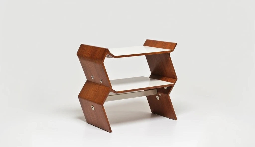 Angular Modern Wooden Stand
